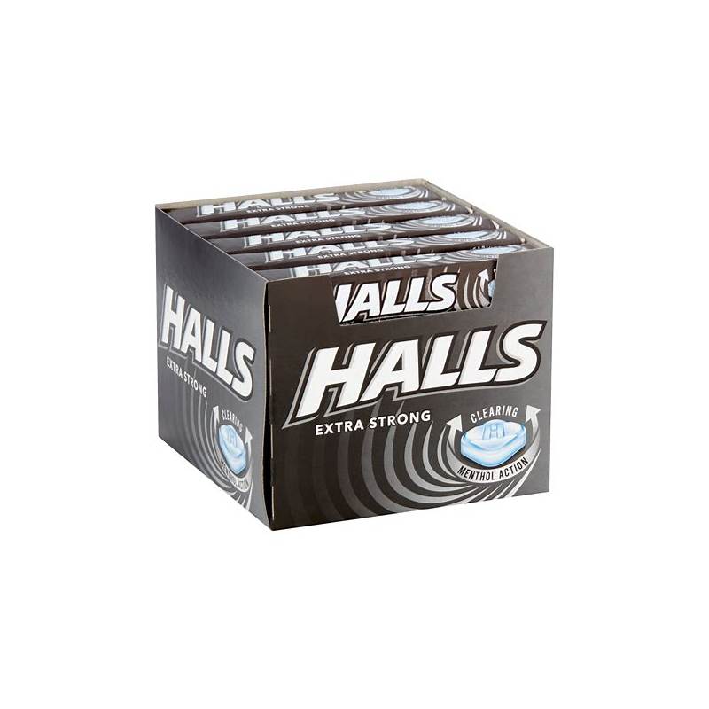 Halls Bala Extra Forte — 20 x 33,5 g